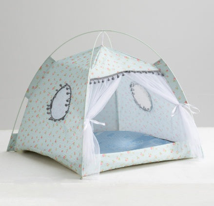 Cat Tent House Enclosed