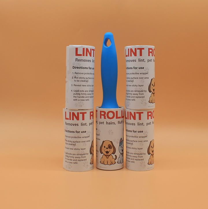 Foreign Trade Cross border Foreign Trade Roller Sticker Straight Type Tearable Replacement Paper Dust Removal Paper Replacement Paper Cat Hair Cleaning
