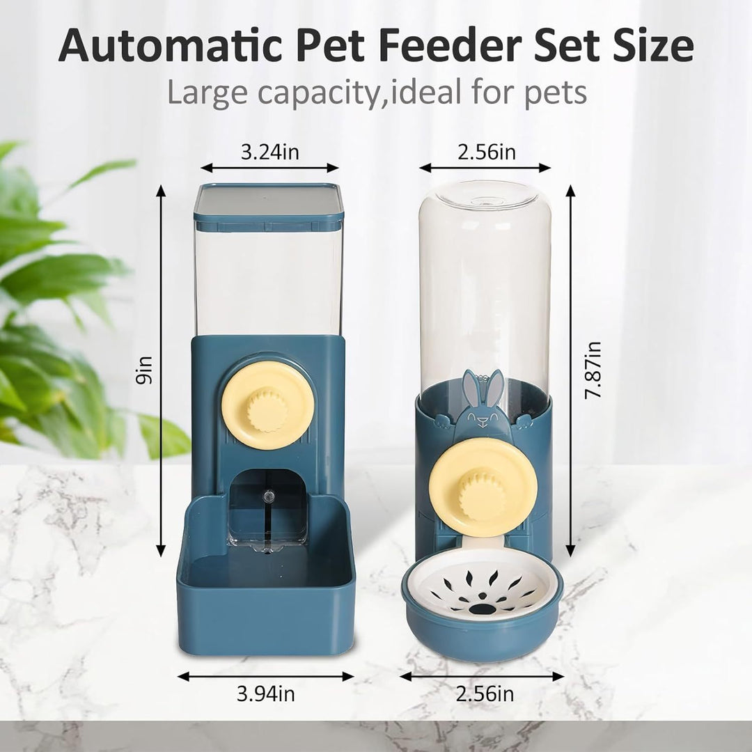 Hanging Automatic Food Water Dispenser Pet Feeders