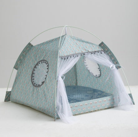 Cat Tent House Enclosed
