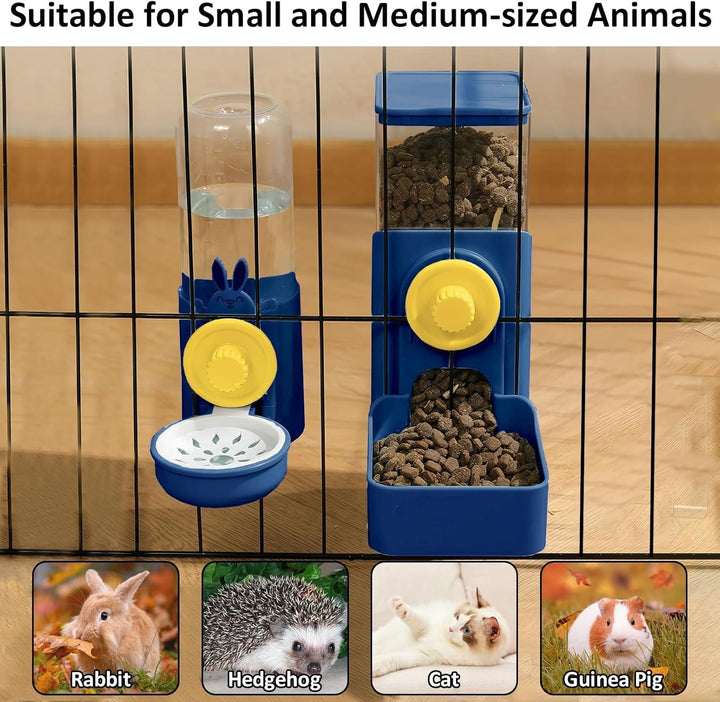Hanging Automatic Food Water Dispenser Pet Feeders