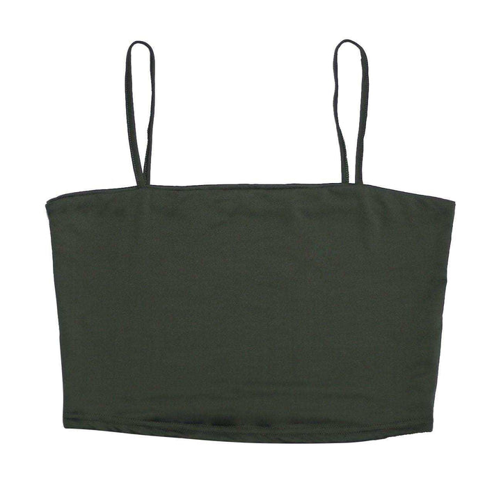 Crop Tops Sleeveless Straps