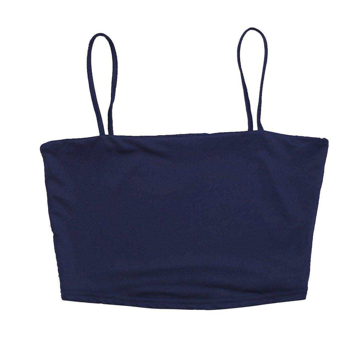 Crop Tops Sleeveless Straps