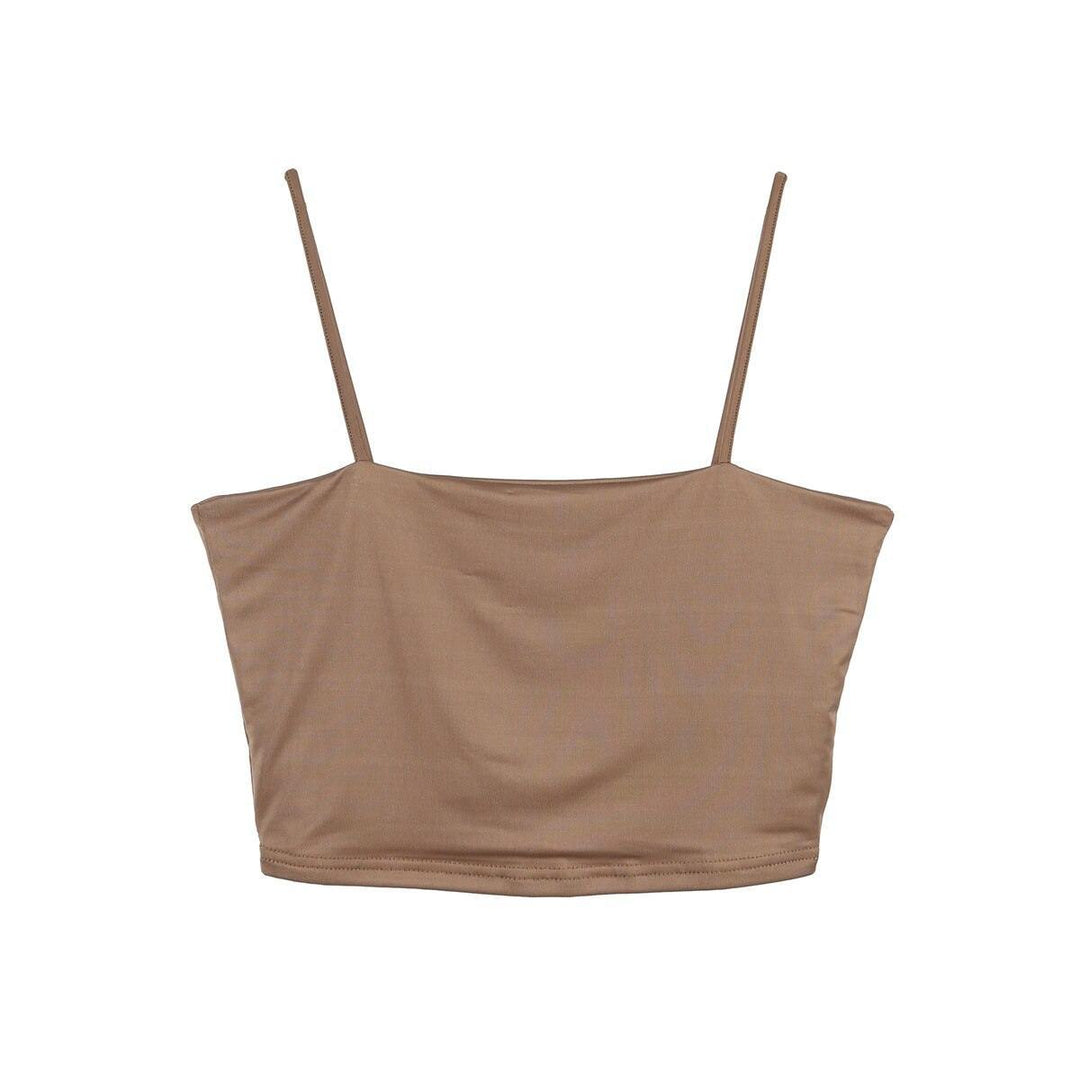 Crop Tops Sleeveless Straps