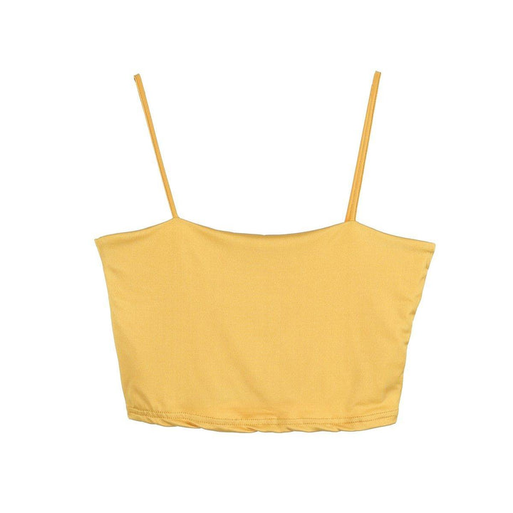 Crop Tops Sleeveless Straps